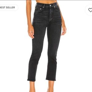 Agolde Riley High Rise Straight Crop